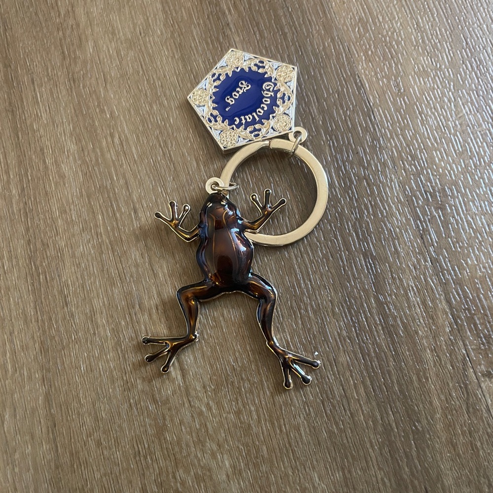 Harry Potter Universal Studios Chocolate Frog Keychain the wizarding world
